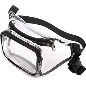 Clear Fanny Pack Stadium Approved - Transparent